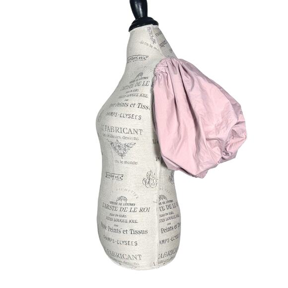 Maeve | Women | Blush Pink Puff Sleeve Shrug Bolero Top | One Size - Picture 4 of 12